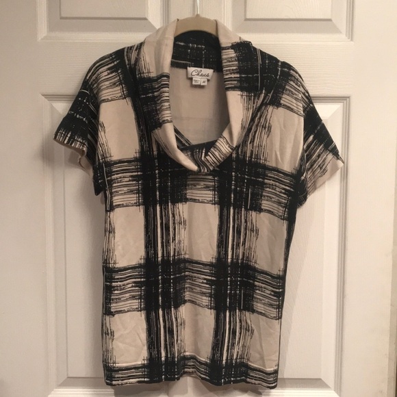 Chaus size M pullover short sleeve top - Picture 1 of 4